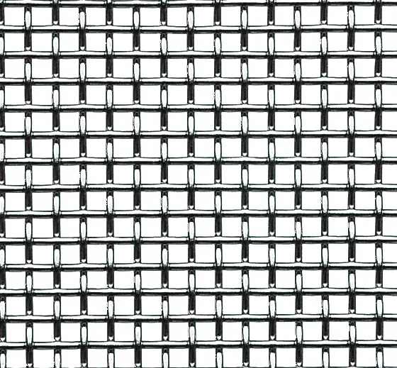 Close-up of 2mm fine woven aluminium gutter guard mesh